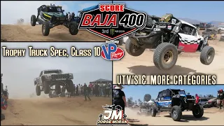 Baja 400 2022 || TROPHY TRUCK SPEC, CLASE 10, UTV'S and MORE || EL TULE