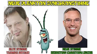 Neue Plankton Synchronstimme im Vergleich