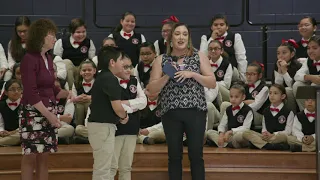 Krystal Contreras Remarks, Milken Educator Award Notification, San Benito CISD