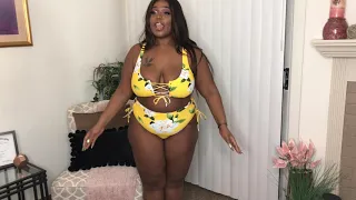THEY SAID WE CANT WEAR WHAT?! PLUS SIZE SWIMSUIT TRY-ON HAUL | ft. Cupshe