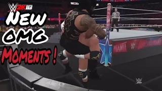 WWE 2K18 NEW OMG MOMENTS ! [CONCEPT]