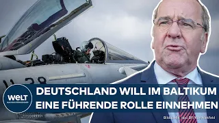 PISTORIUS IN ESTLAND: Bedrohung durch Russland? Nato-Piloten sind "Auge in Auge" mit russischen Jets