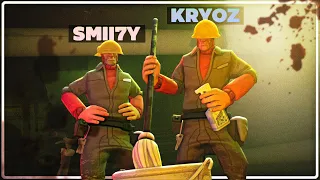 SMii7Y and Kryoz get real dirty while cleaning... Janitor jobs have never been so traumatic