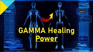 REPAIR As You Listen! BRAIN HEALING GAMMA WAVES! • 40Hz (See Description)