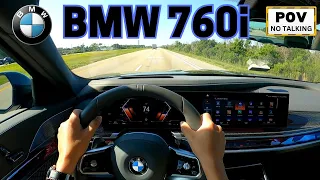 The 2023 BMW 760i xDrive POV Test Drive | Next Level Luxury Sedan