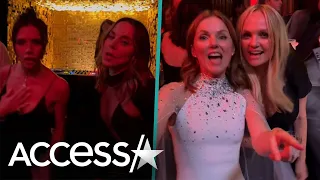 Victoria Beckham Joins Mel C, Emma Bunton, & Geri To Sing Spice Girls Hit