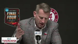 Nate Oats after Alabama's Final Four loss to UConn; 'We had an unbelievable run'