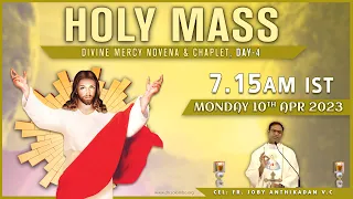 (LIVE) Monday Mass | Fr Joby Anthikadan VC  | 10 April 2023 | Divine Colombo