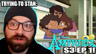 TRYING TO STAN AMPHIBIA: THE NEW NORMAL! (SEASON 3 EPISODE 1 REACTION & REVIEW)
