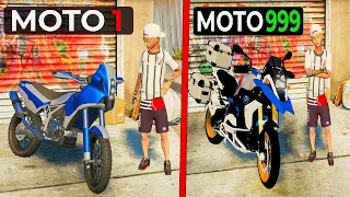 TRANSFORMEI MOTOS NORMAIS EM SUPER MOTOS DE RICOS | GTA 5 MODS