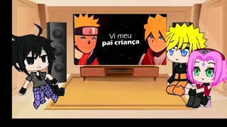 °•time 7 reagindo ao rap do Boruto•° (Gacha Club)