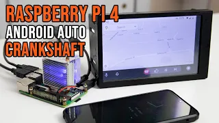 Raspberry Pi 4 Android Auto with CrankShaft Testing
