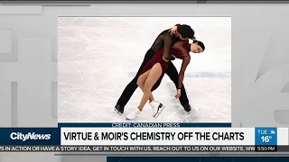 Social media lights up over chemistry between Virtue & Moir