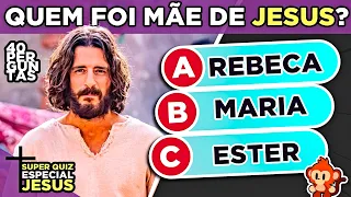 ✝️ 40 PERGUNTAS SOBRE JESUS CRISTO | Especial de Natal | Você conhece bem a bíblia? #quiz #macaquiz