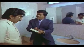 Shankar Nag Blackmails Vajramuni By Showing CD | CBI Shankar Kannada Movie Scene