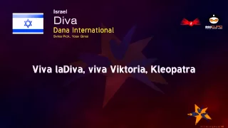 Dana International-Diva (Israel) Eurovision Song Contest 1998