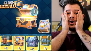 İLK KEZ AÇTIĞIM SANDIKLAR!! KİTAPLAR KİTABI İLE EFSANEVİ FULLEMEK - Clash Royale