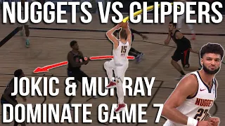 Nikola Jokic & Jamal Murray Dominate Game 7 vs Clippers