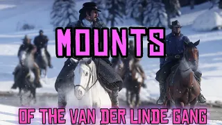 HORSES OF THE VAN DER LINDE GANG ☆ RED DEAD REDEMPTION 2