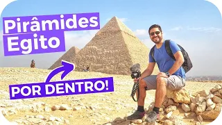 DENTRO DAS PIRÂMIDES DO EGITO! Esfinge, Saqqara e a Tumba do Faraó!