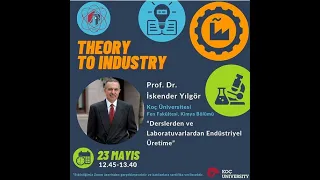 Prof. Dr. İskender Yılgör - Derslerden ve Laboratuvardan Endüstriyel Üretime | Theory to Industry