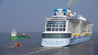 4K - Ovation of the Seas - Farewell of Bremerhaven - Sony A6300