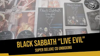 Black Sabbath "Live Evil" 40th Anniversary Super Deluxe CD Boxset Unboxing!