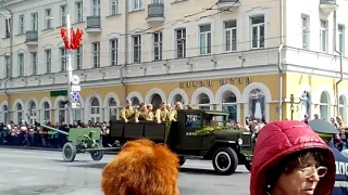 9 Мая. День Победы в г.Гомеле прошёл парад в честь дня победы.☺