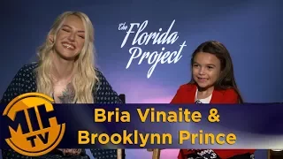 Bria Vinaite & Brooklynn Prince The Florida Project Interview