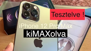 10+1 tény a iPhone 12 Pro Max-ról! A videó a telefonnal készült! #TesztVlog
