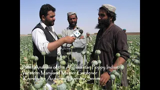 Since 2001 the U.S. Has Spent 9 Billion on the Poppy Crops in Afghanistan - What about U.S. Farmers?