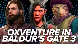 Oxventure in BALDUR'S GATE 3 | Co-op Multiplayer Baldur's Gate with Oxventure Characters!