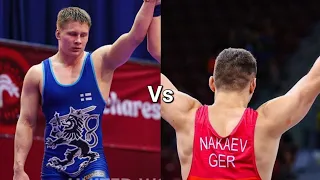 Jonni SARKKINEN (FIN) Vs Deni NAKAEV (GER) 77 Kg 3-5 Grand Prix Of Germany 2023