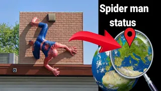 Funny spider man statue found on google map and google earth #earthsecret377