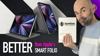 Tomtoc Smart Folio Vertical Case - Great Apple iPad Pro accessories 2023