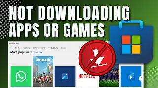 How To Solve Microsoft Store Not Downloading Apps Or Games Issue Tutorial