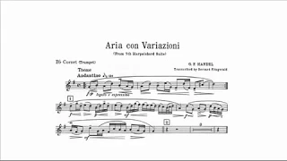 George Frideric Handel: Aria con Variazioni (Phil Smith, trumpet)