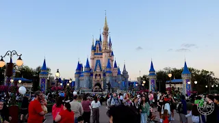 Magic Kingdom 2024 Evening Walkthrough Tour in 4K | Walt Disney World Orlando Florida February 2024