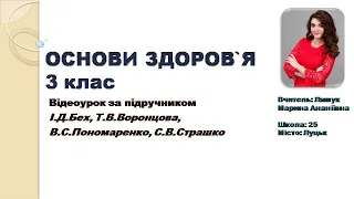 Основи здоров`я 3 клас Сам собі рятувальник