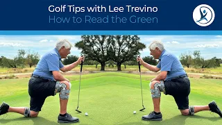 Lee Trevino Unveils Pro Trick to Reading A Golf Green!