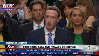 OPENING STATEMENT: Facebook CEO Mark Zuckerberg Testifies On Privacy Concerns