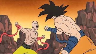 Saitama VS Goku FIST FIGHT Animation