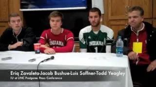 IU at UNC Postgame Press Conference 1