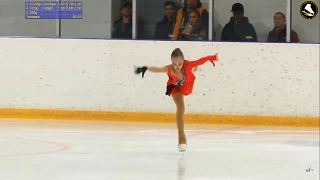 Sofia Sarnovskaya SP - Moscow Jr Championships 2019