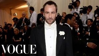 Tom Ford at the Met Gala 2014 - The Dresses of Charles James - Vogue