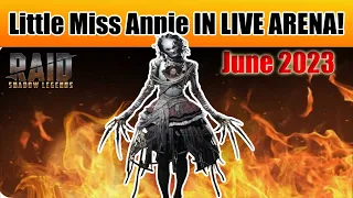 Little Miss Annie IN LIVE ARENA! Raid: Shadow Legends