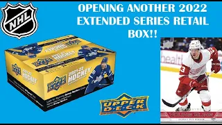 2021-22 EXTENDED SERIES RETAIL BOX OPENING!! - HOPING FOR SOME 2ND BOX MAGIC!!
