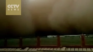 Shocking Footage: Sandstorm engulfed Kashgar Prefecture in China’s Xinjiang