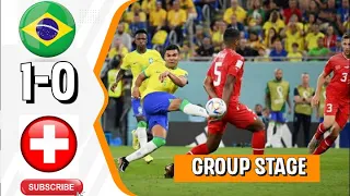 Brazil vs Switzerland Highlights (1-0)| FIFA World Cup QATAR 2022|All Goals & Extended Highlights.