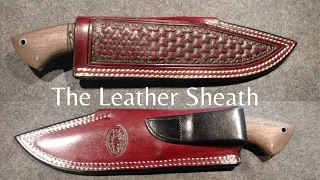 Leather Sheath Making with "Slickbald"